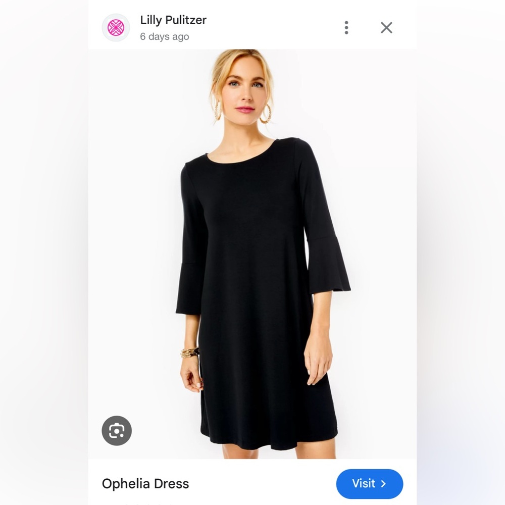Little black dress Lilly Pulitzer